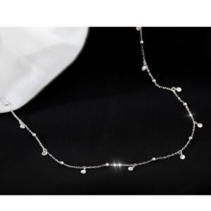sterling silver necklace-women's