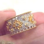 Elegant 925 Sterling Silver Handmade Ring with Zircon Gem Accents - Image 4