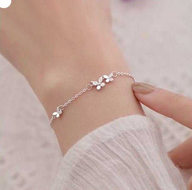 Silver-bracelet 925 Adjustable Bracelet