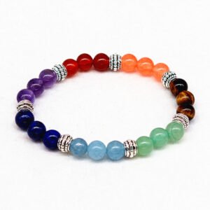 seven chakra Yoga Bracelet
