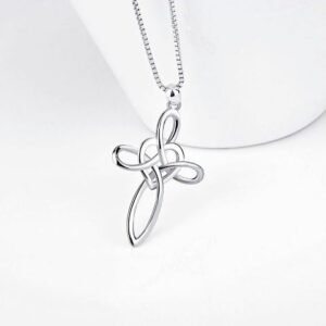 silver necklace