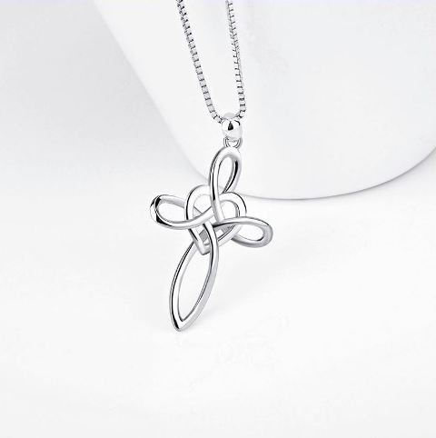 cross 925 silver necklace silver necklace