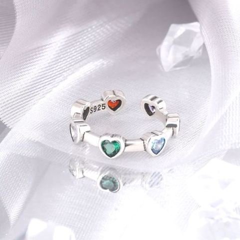 heart-silver-ring heart ring