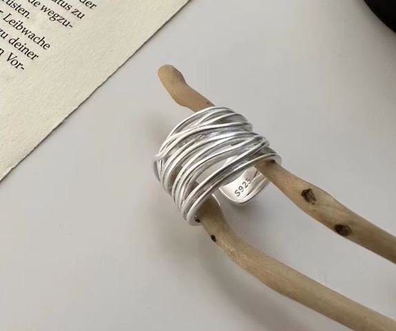 sterling silver ring Sterling Silver Irregular Ring