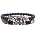 white bracelet