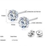 Cubic Zircon earrings