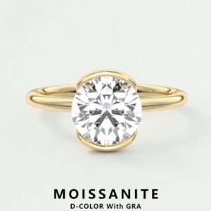 Moissanite Ring