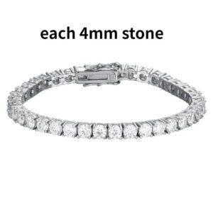 Moissanite Tennis Bracelet