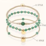 Gold Beaded Bracelet