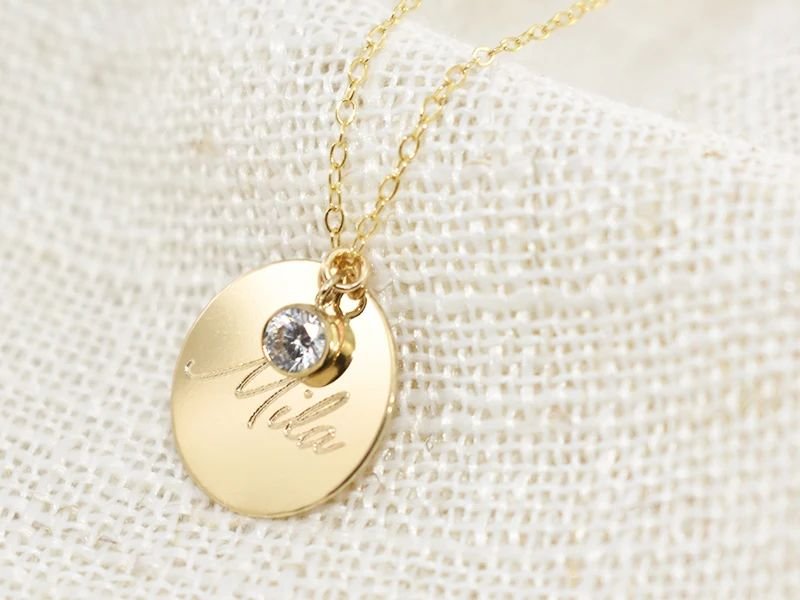 Initial Letter Necklaces