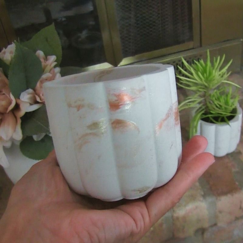 concrete planter cement planter