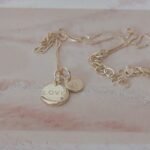 gold love necklace
