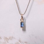 sapphire birthstone pendant