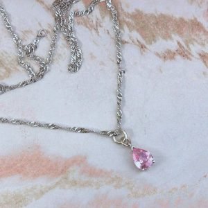 water drop necklace